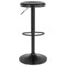 Merrick Lane Audrey Retro Style Height Adjustable Barstool with Footrest